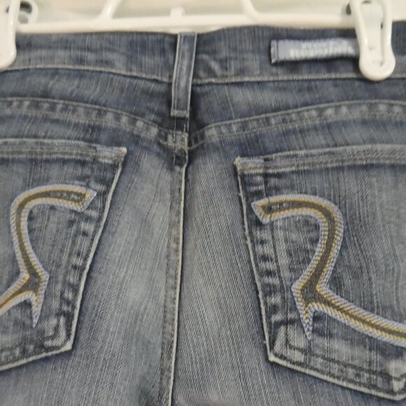 ROCK & REPUBLIC | size 28 | Faded Blue Denim / Jeans | Made In the USA | NWOT - Picture 11 of 16